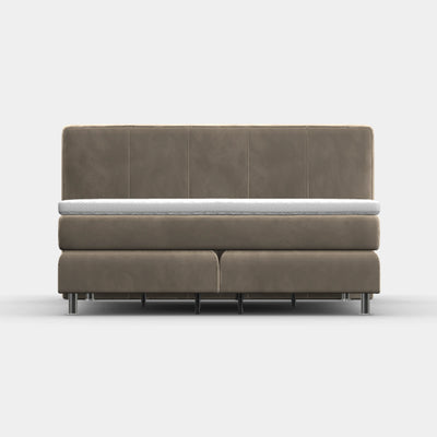 Boxspringbett 180 × 200 cm – Madison Frontalansicht