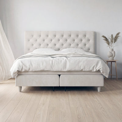 Boxspringbett 180 × 200 cm – Chesterfield