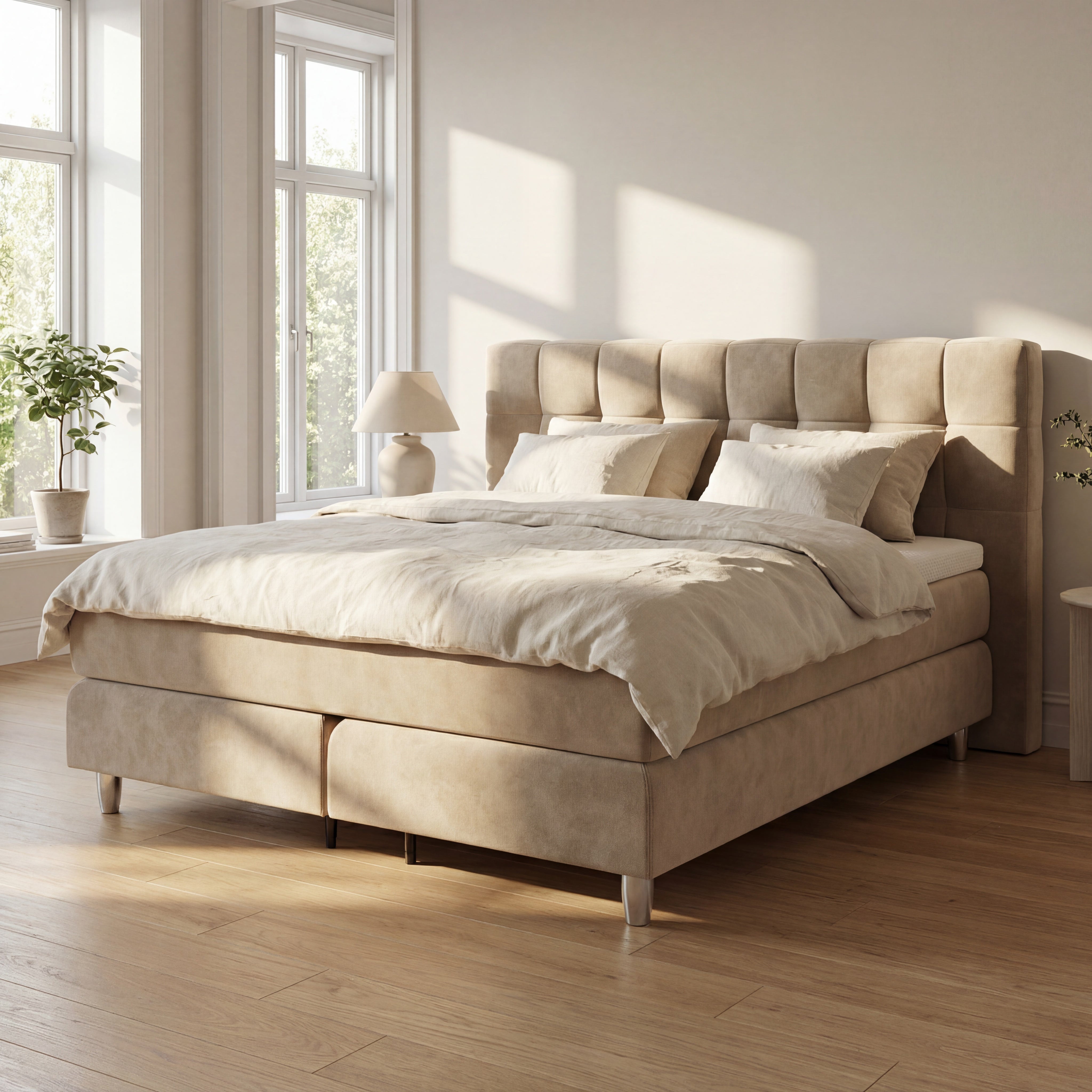 Boxspringbett 180x200 Lissabon enjoy schlafsysteme
