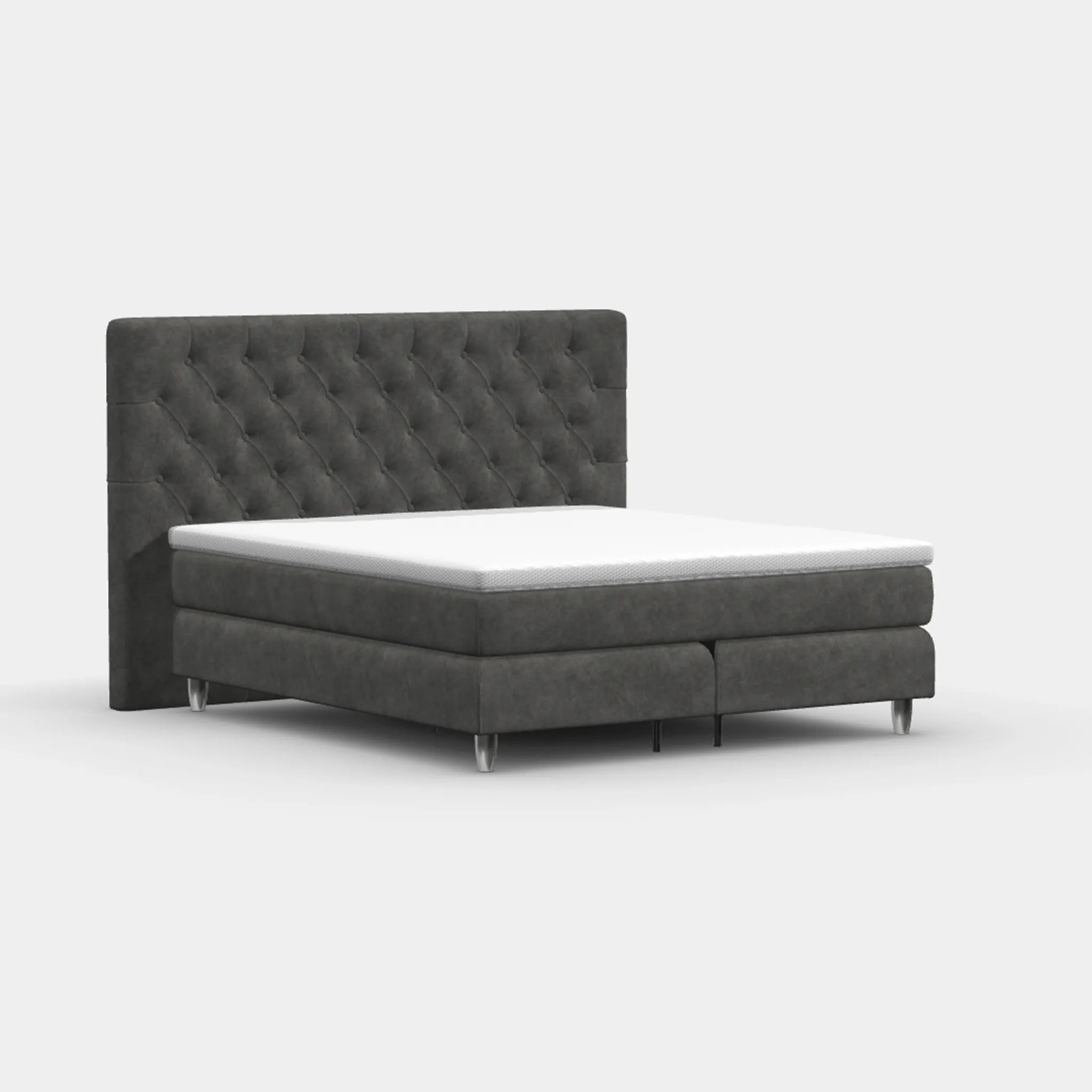 Boxspringbett 180 × 200 cm – Chesterfield