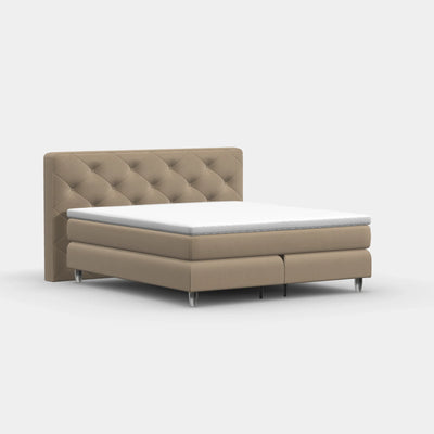 Boxspringbett 180 × 200 cm – York Button