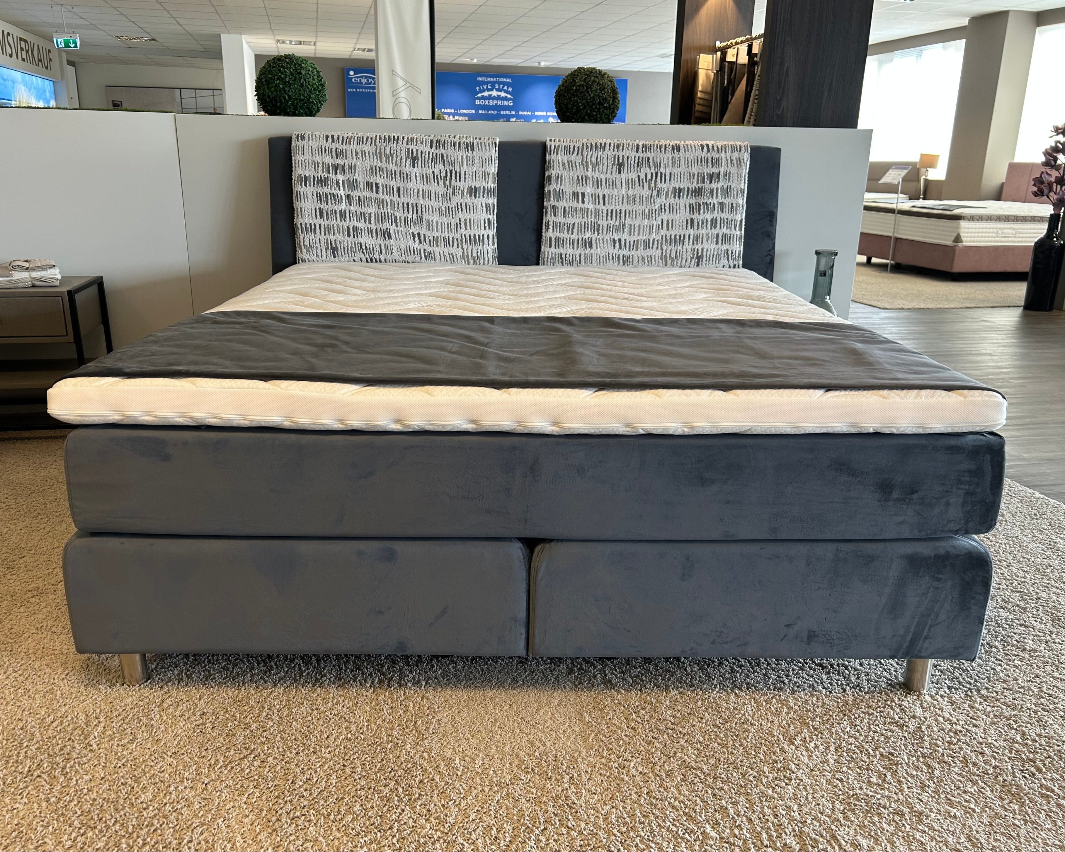 Boxspringbett 180x200cm Modell Venedig – Ausstellungsbett Paderborn