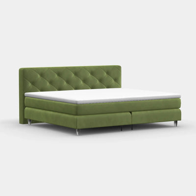 Boxspringbett 240 × 200 cm – York-Button