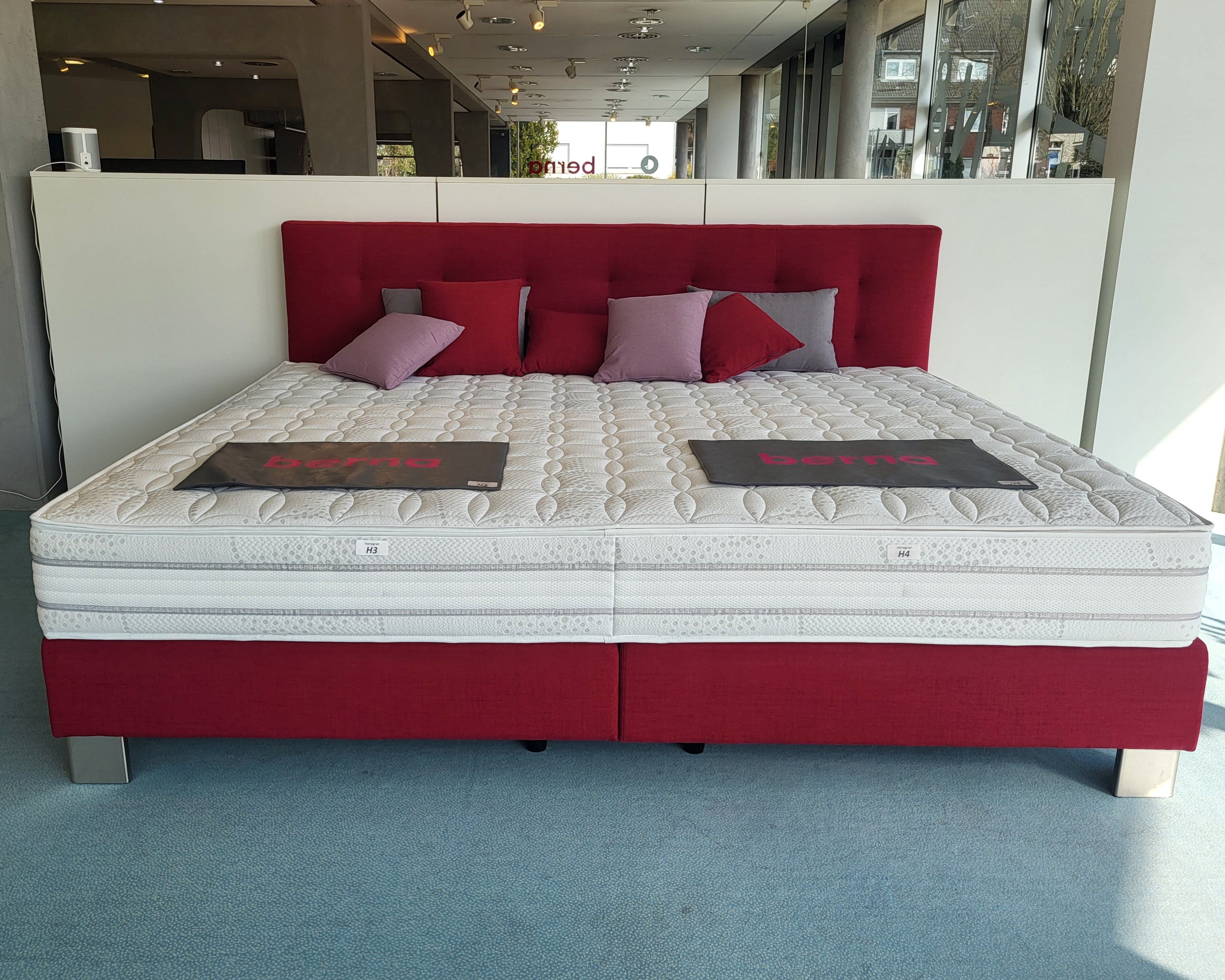 Boxspringbett Lissabon Familienbett – Ausstellungsbett Standort Münster