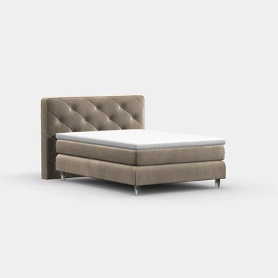 Boxspringbett 140 × 200 cm – York Button