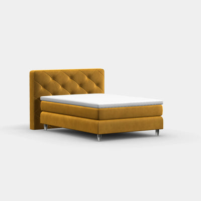 Boxspringbett 140 × 200 cm – York Button