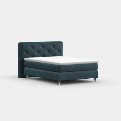 Boxspringbett 140 × 200 cm – York Button