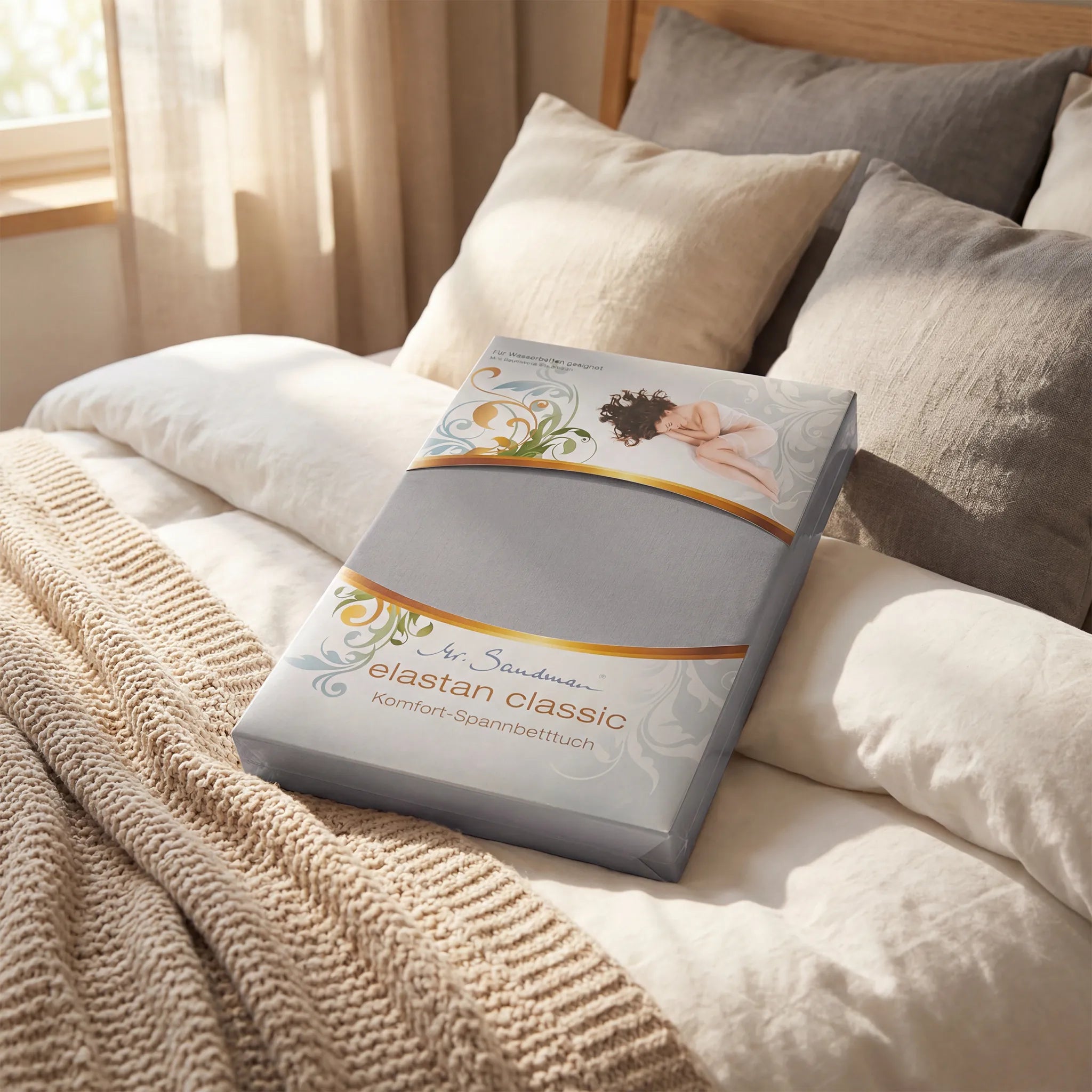 Topper-Spannbetttuch 200x220 cm