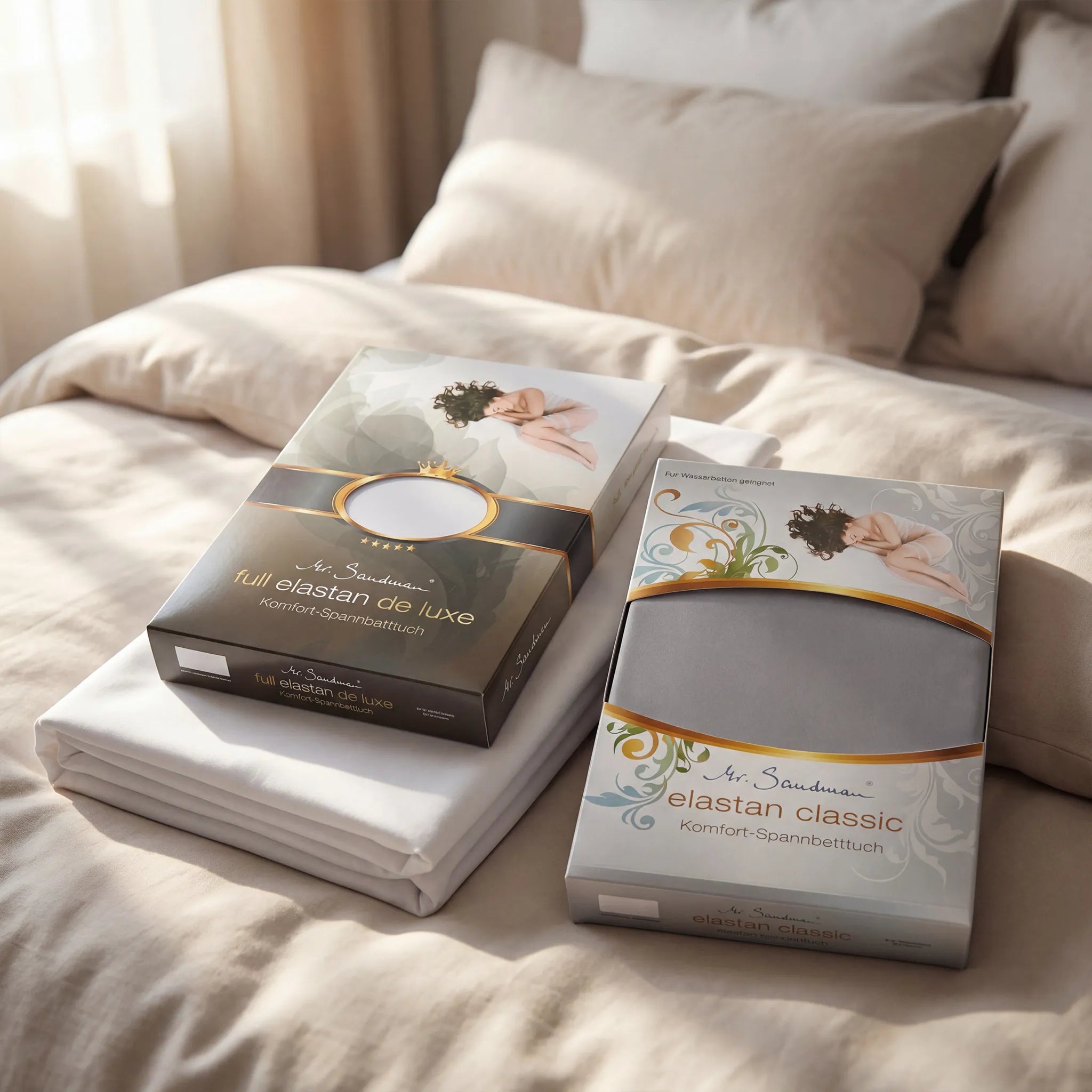 Topper-Spannbetttuch 200x220 cm