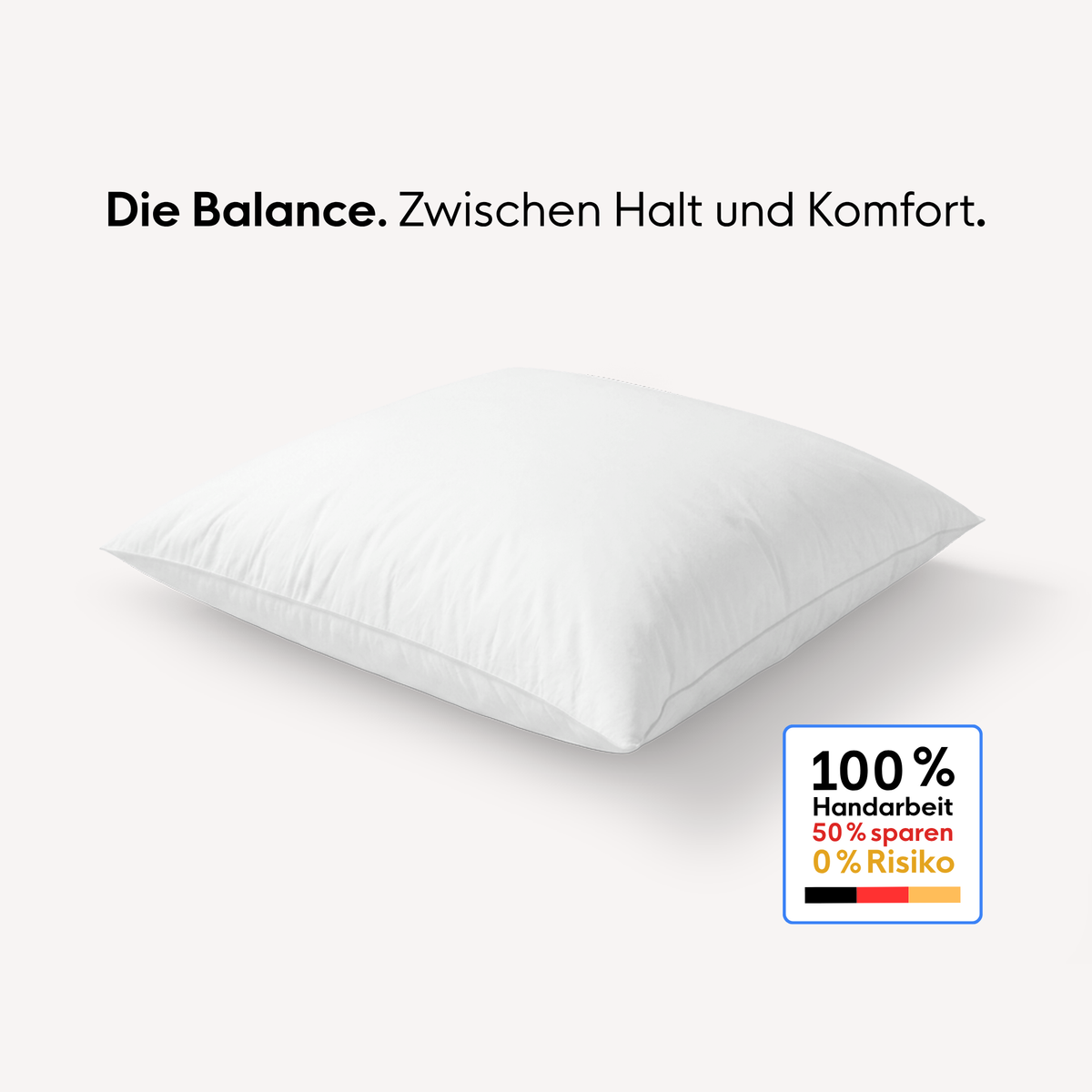 Daunenkissen