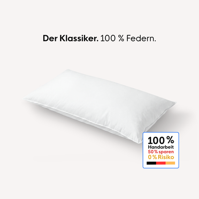 Feder-Kopfkissen