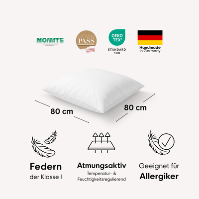 Feder-Kopfkissen
