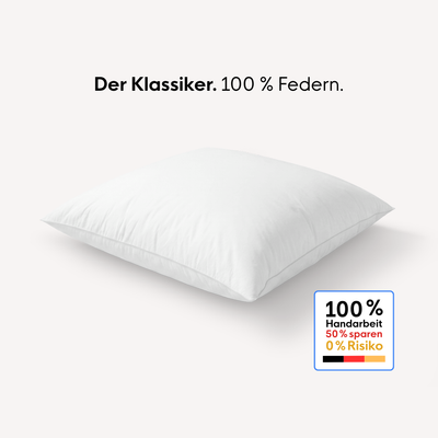 Feder-Kopfkissen
