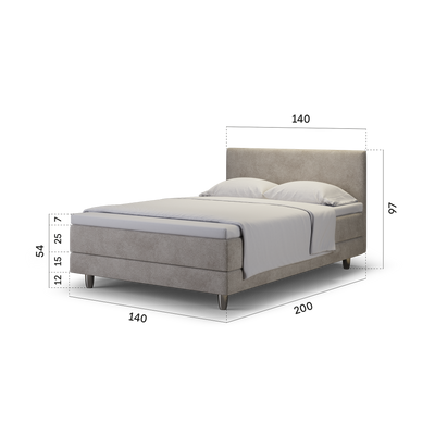 enjoy. neo | Boxspringbett classic natur