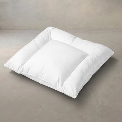 Baby-Daunen-Flachkissen mit U-Naht - 80 x 80 cm