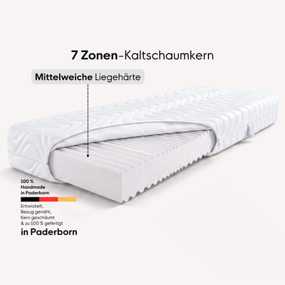 Vital Lotus Kaltschaum-Matratze