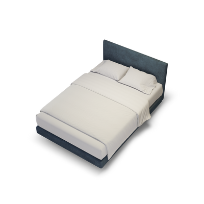 enjoy. neo | Boxspringbett blau
