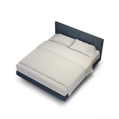 enjoy. neo | Boxspringbett blau