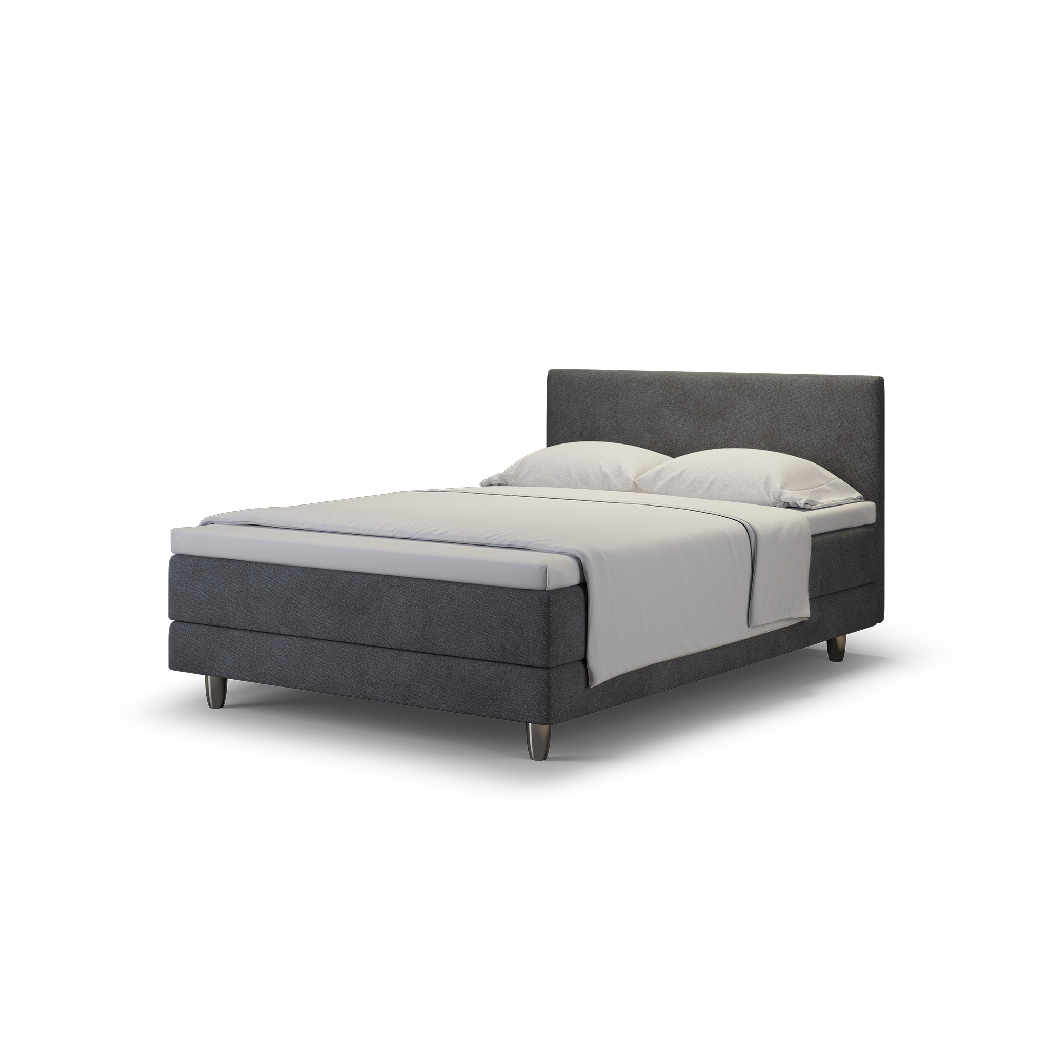 enjoy. neo | Boxspringbett classic anthrazit