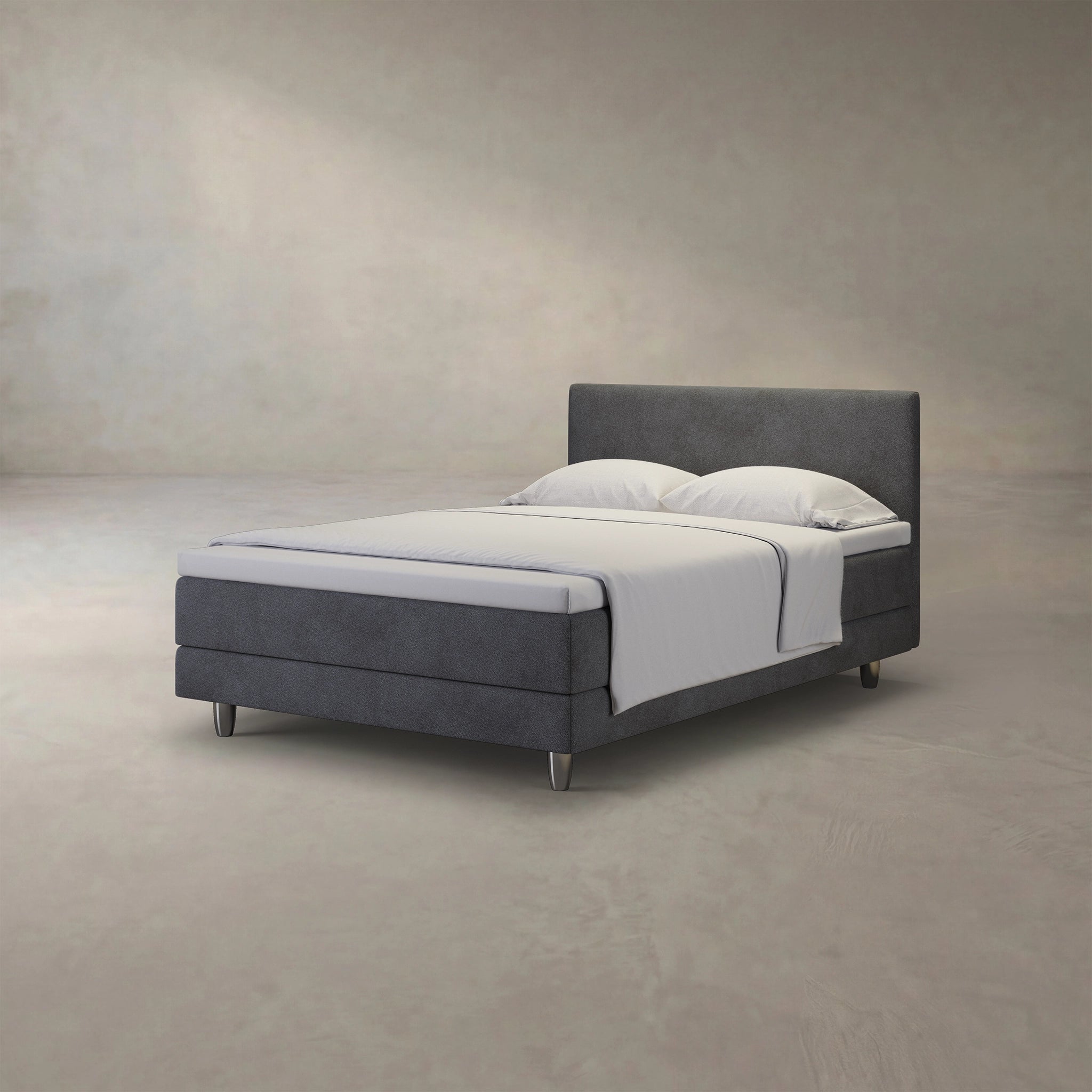 enjoy. neo | Boxspringbett classic anthrazit