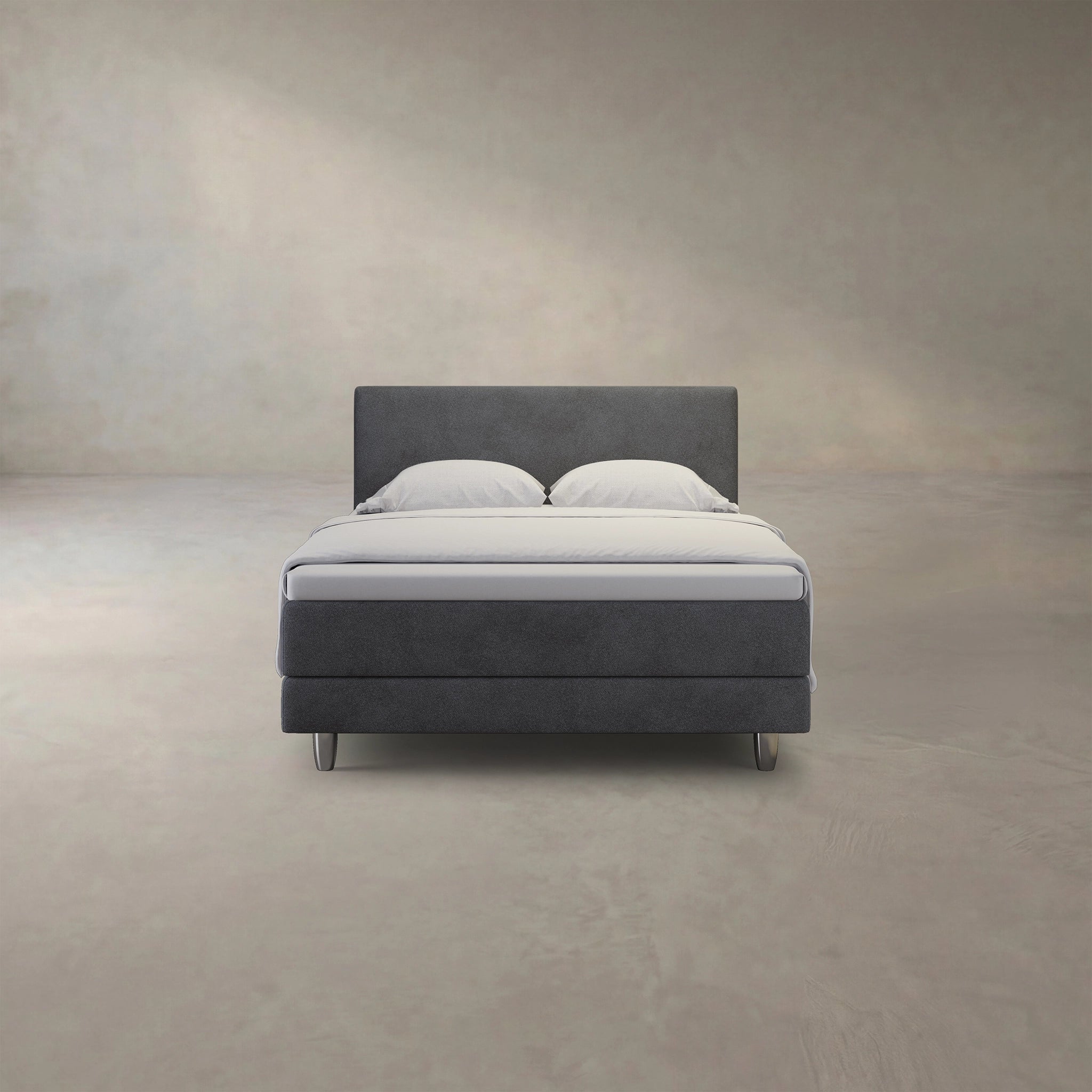 enjoy. neo | Boxspringbett classic anthrazit