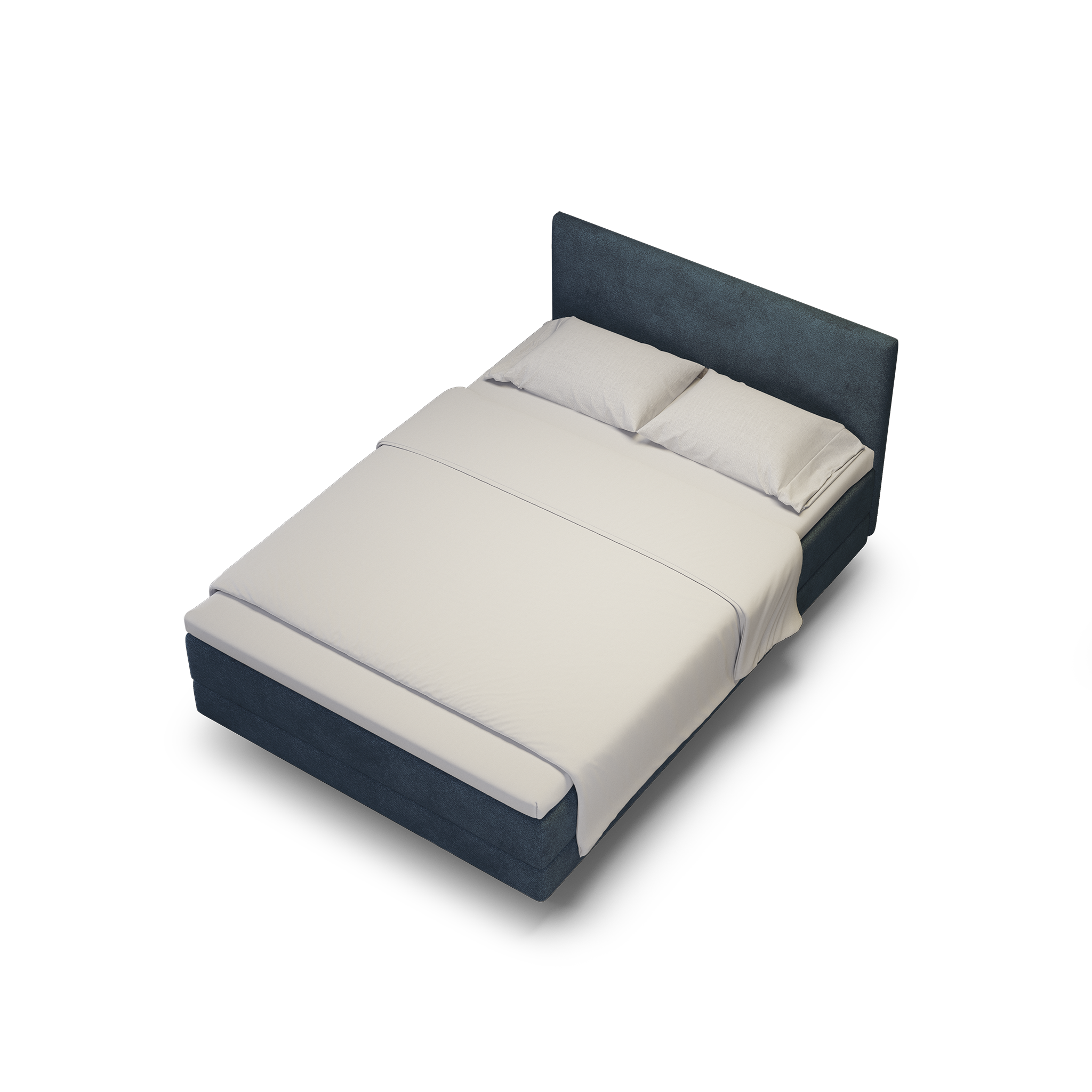 enjoy. neo | Boxspringbett classic blau