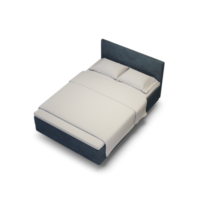 enjoy. neo | Boxspringbett classic blau