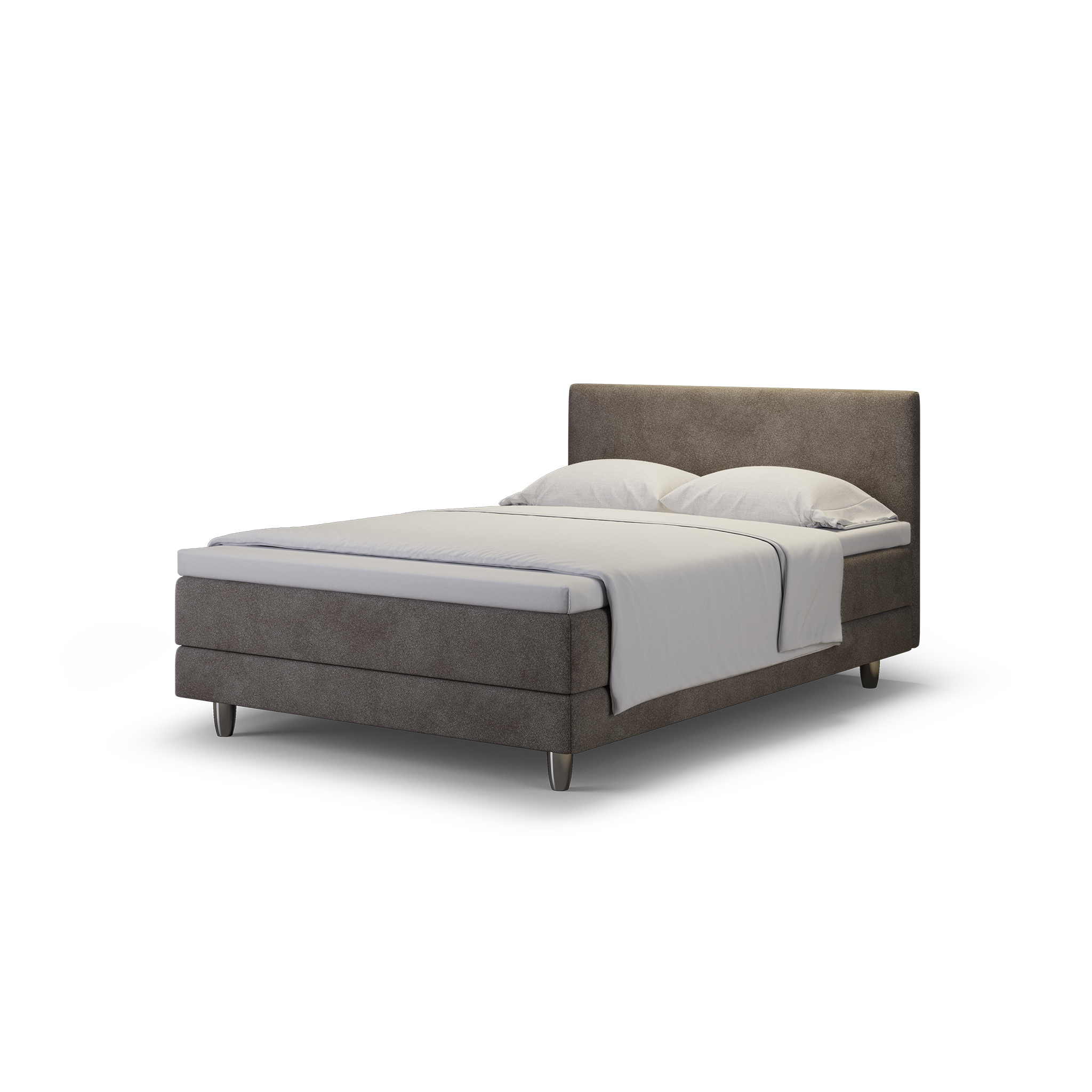 enjoy. neo | Boxspringbett classic braun