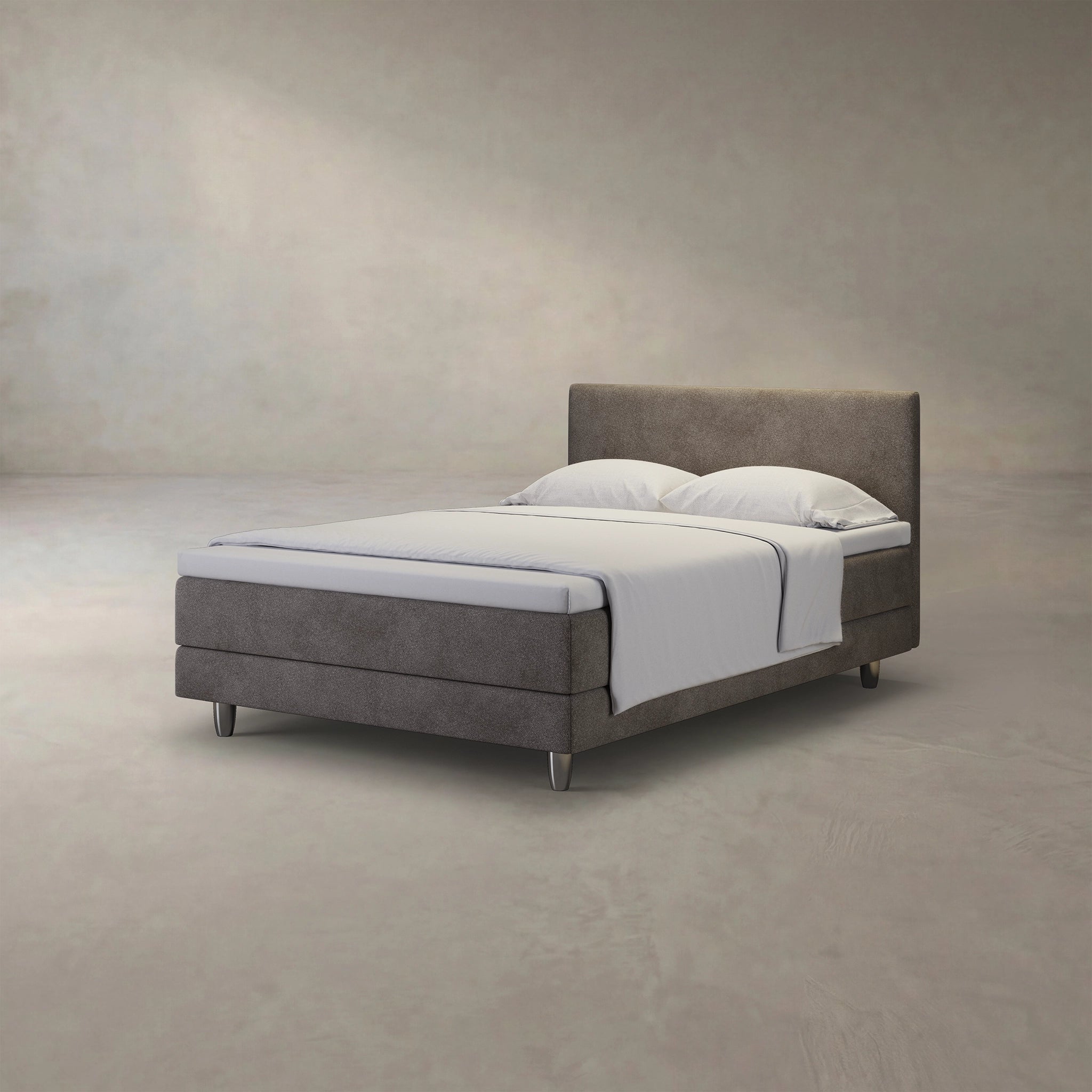 enjoy. neo | Boxspringbett classic braun