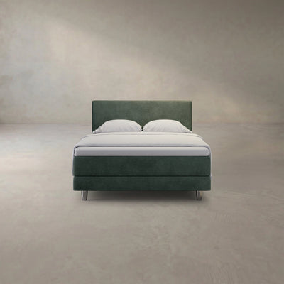 enjoy. neo | Boxspringbett classic grün