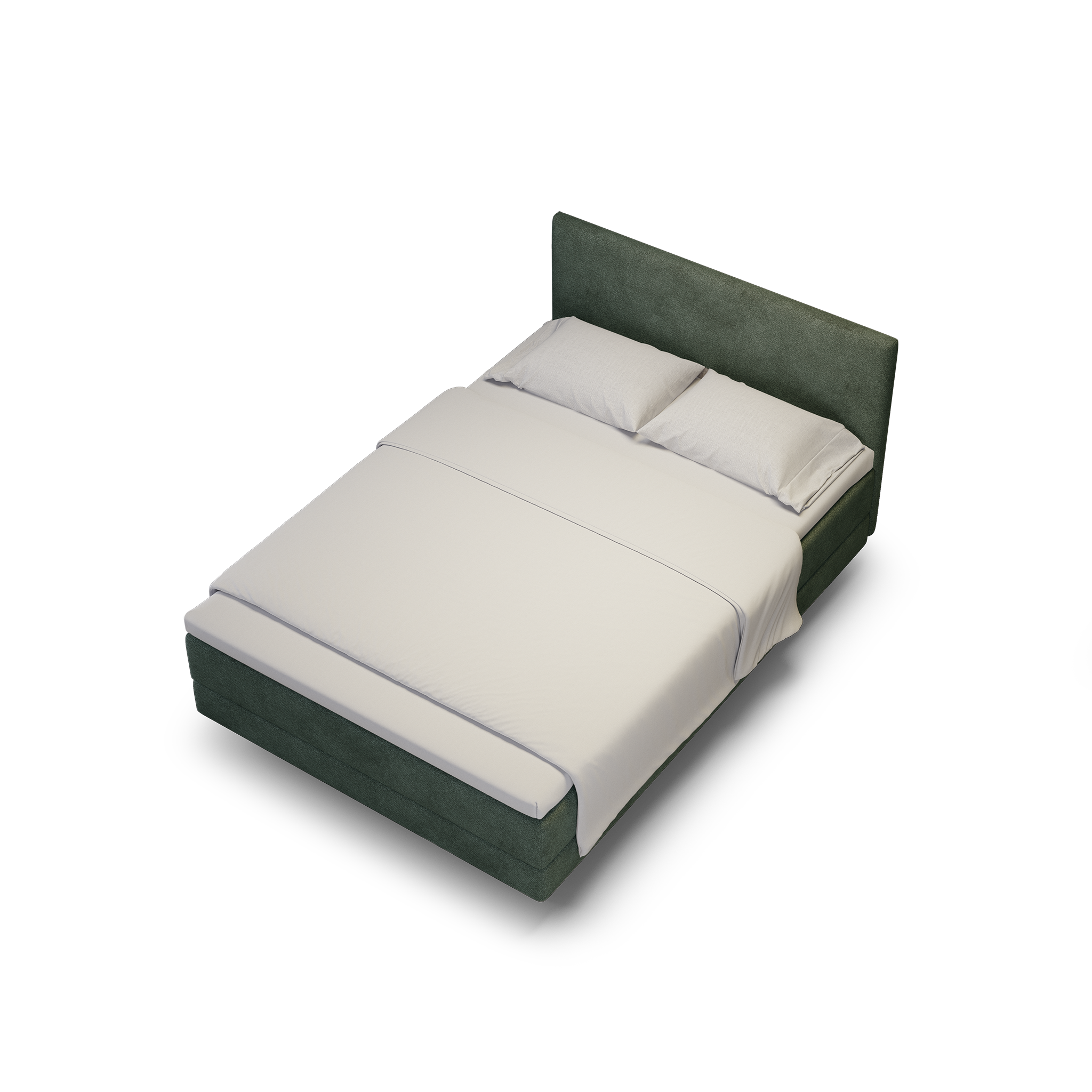 enjoy. neo | Boxspringbett classic grün
