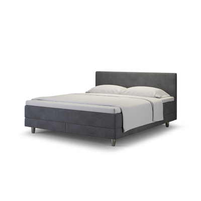 enjoy. neo | Boxspringbett classic anthrazit