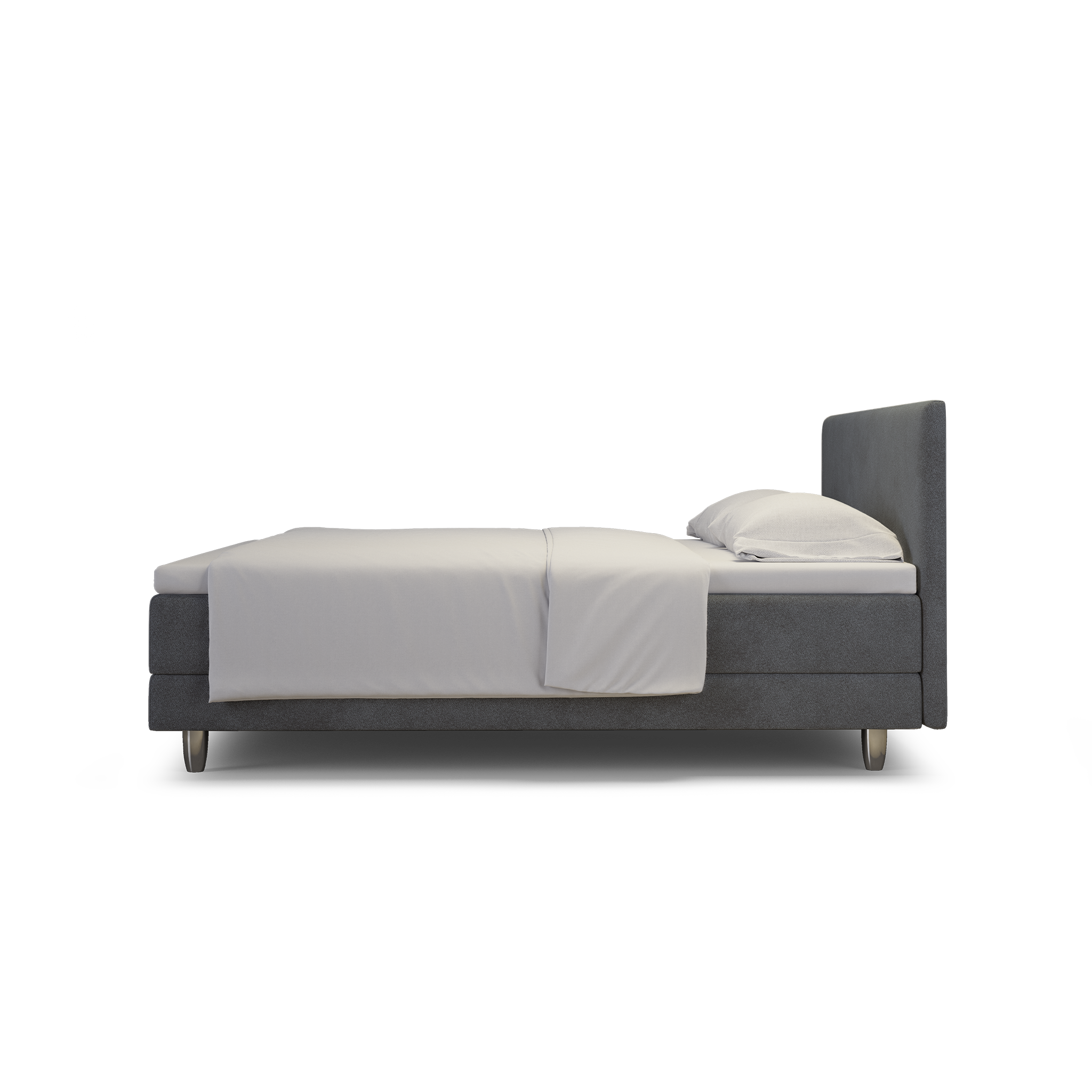 enjoy. neo | Boxspringbett classic anthrazit
