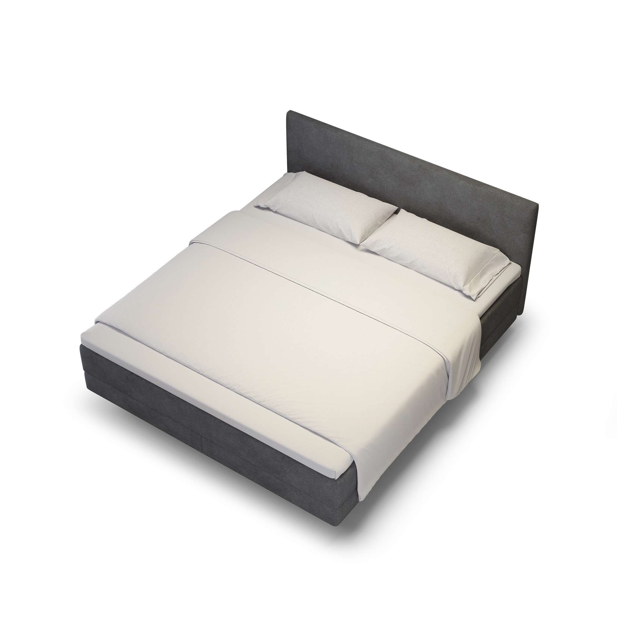enjoy. neo | Boxspringbett classic anthrazit
