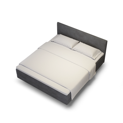 enjoy. neo | Boxspringbett classic anthrazit
