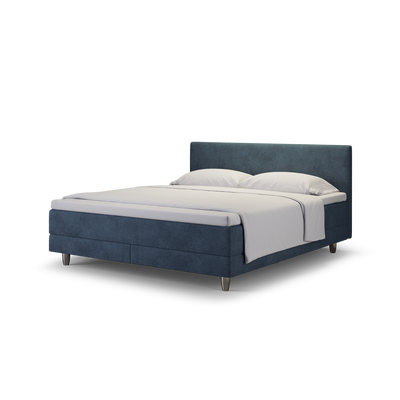 enjoy. neo | Boxspringbett classic blau