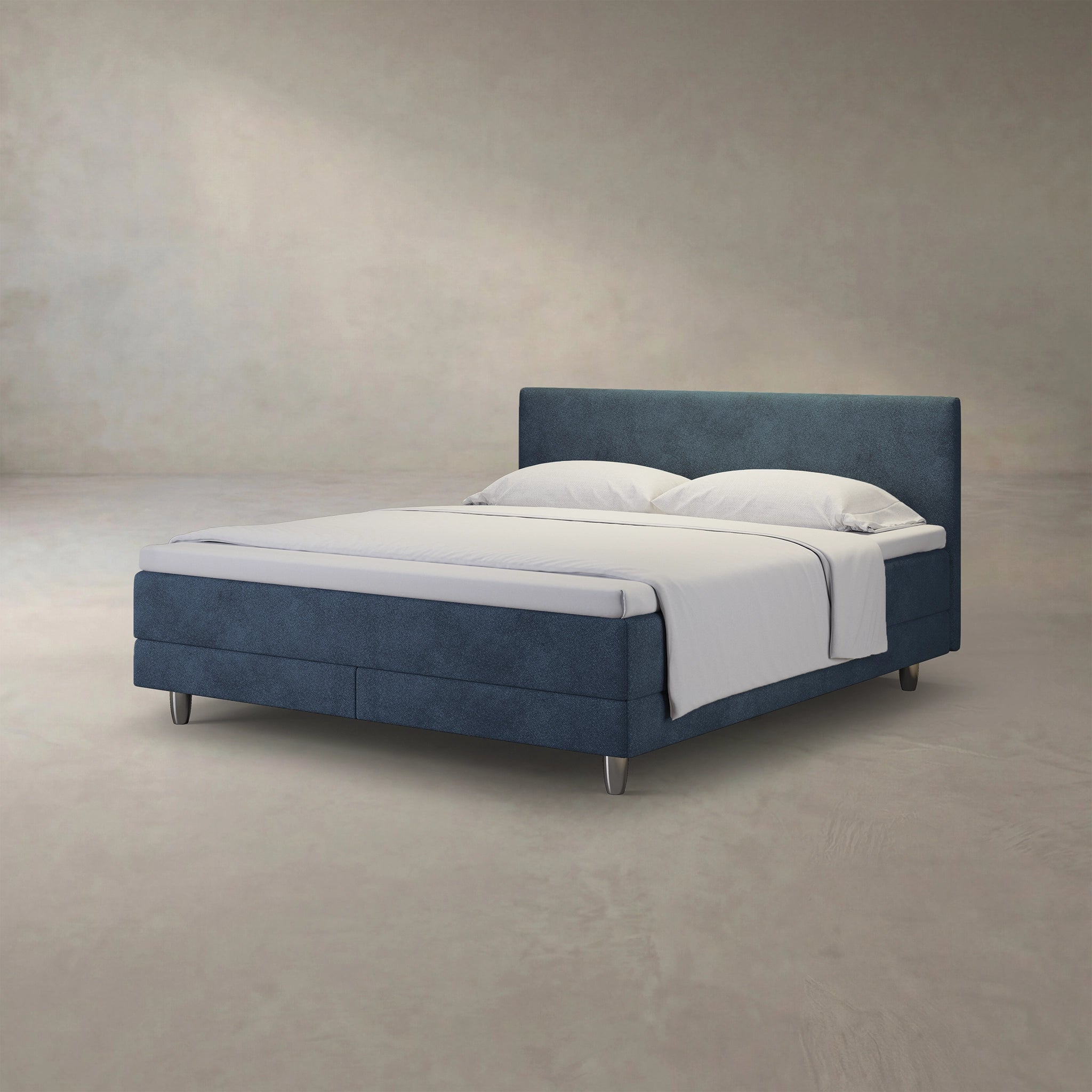 enjoy. neo | Boxspringbett classic blau