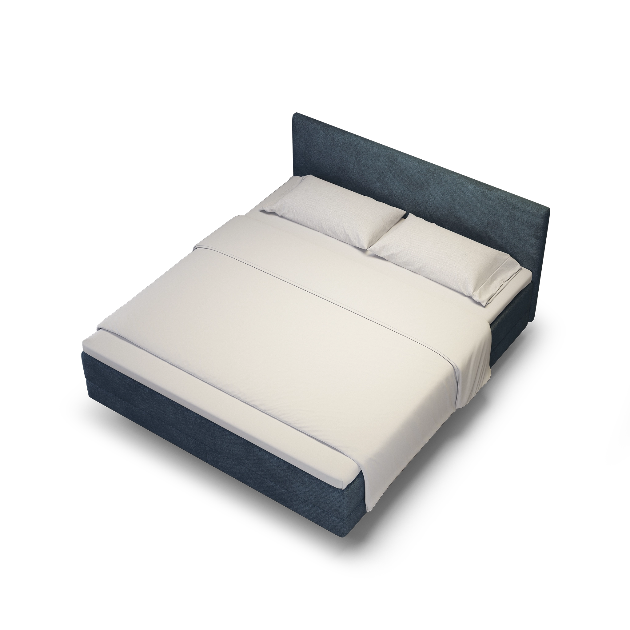 enjoy. neo | Boxspringbett classic blau