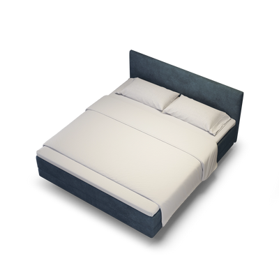 enjoy. neo | Boxspringbett classic blau