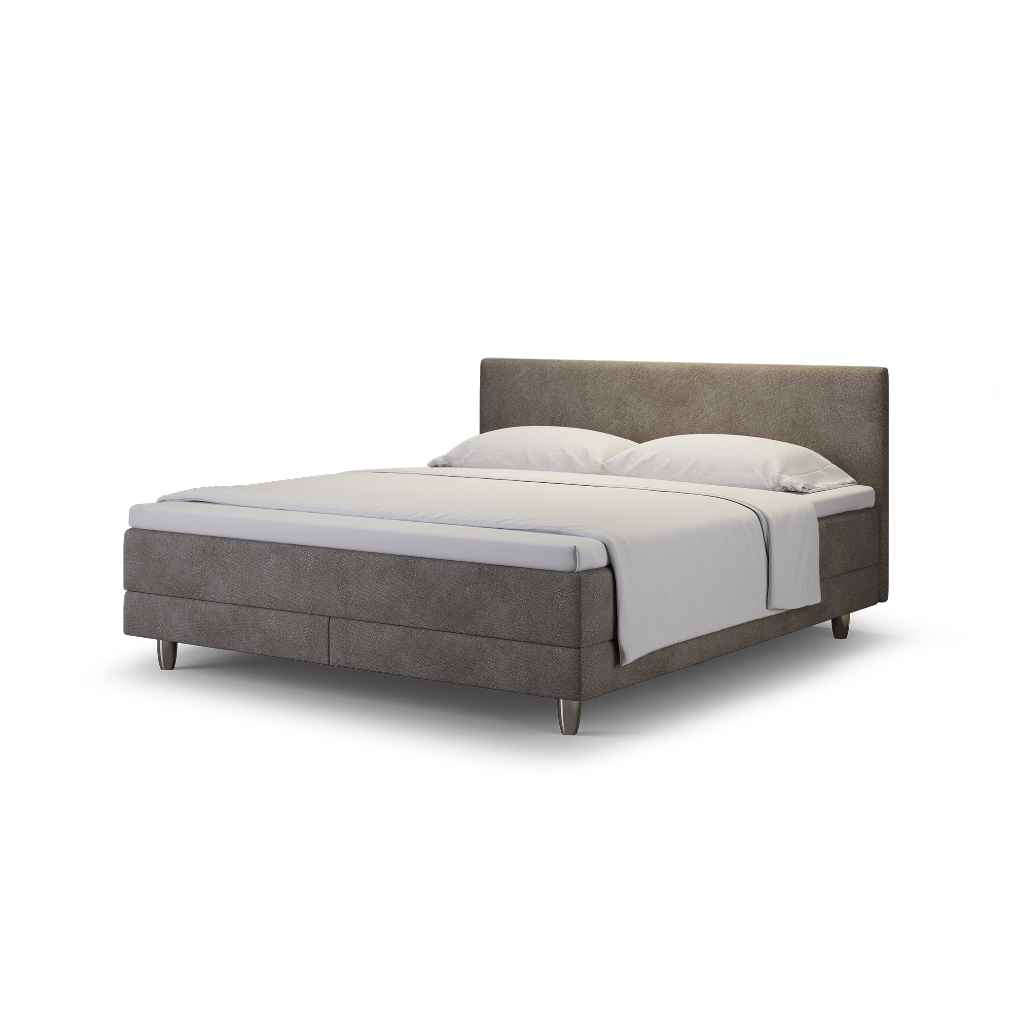 enjoy. neo | Boxspringbett classic braun