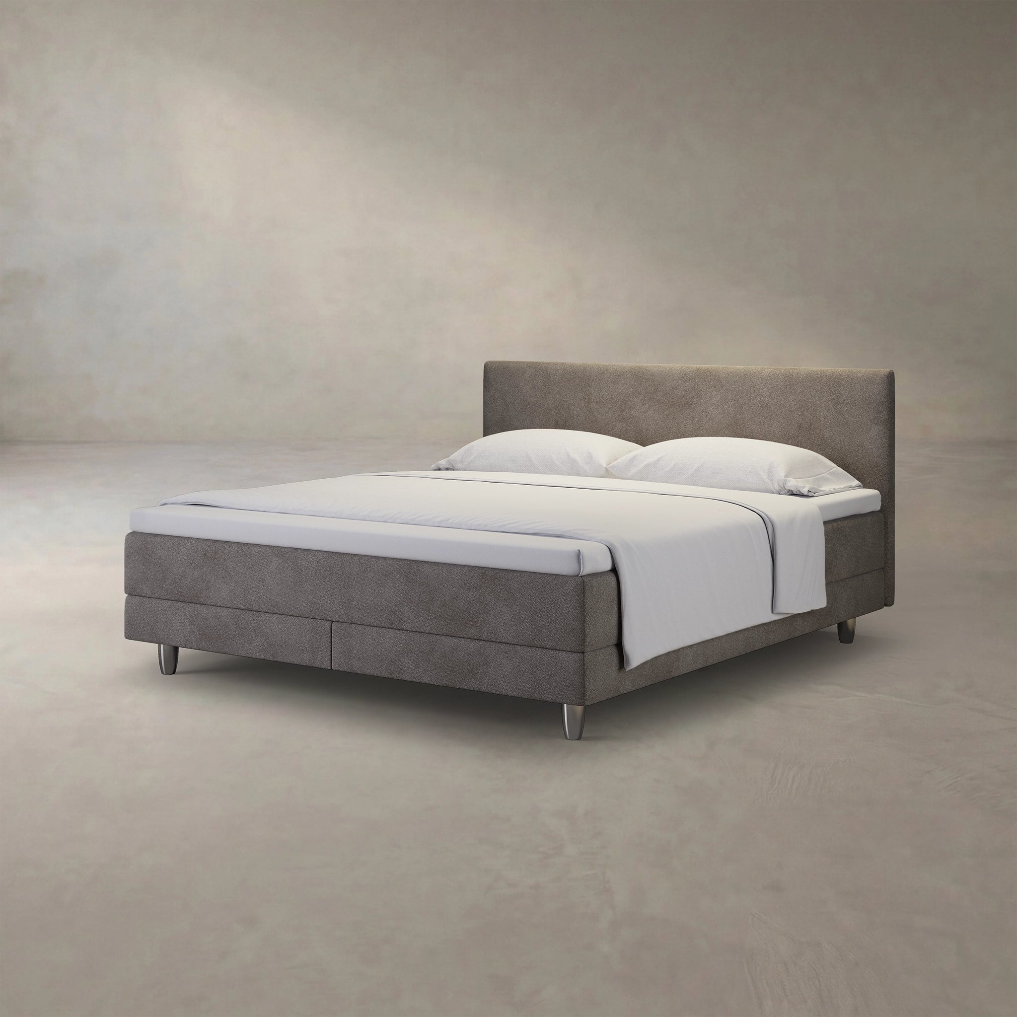 enjoy. neo | Boxspringbett classic braun