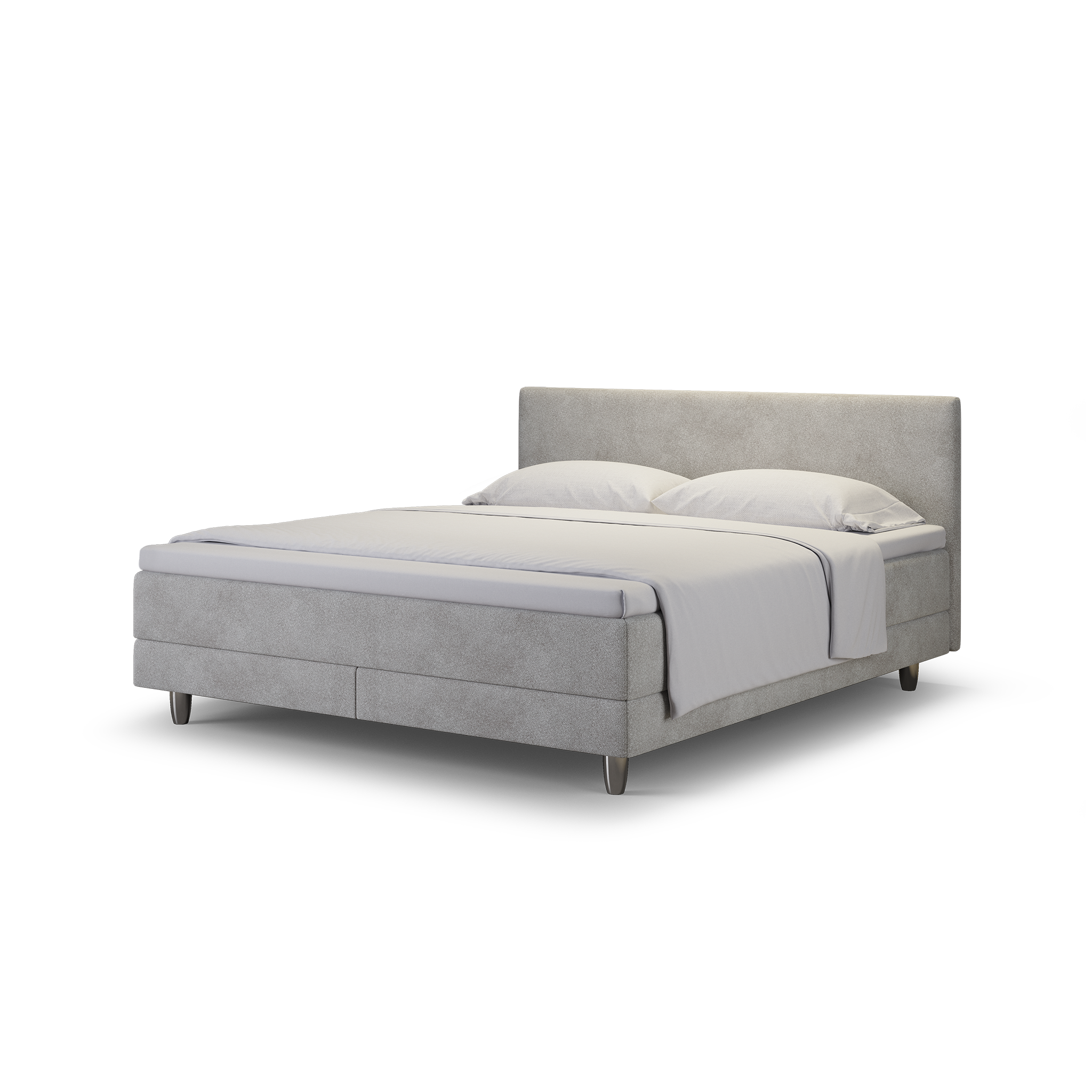 enjoy. neo | Boxspringbett classic grau