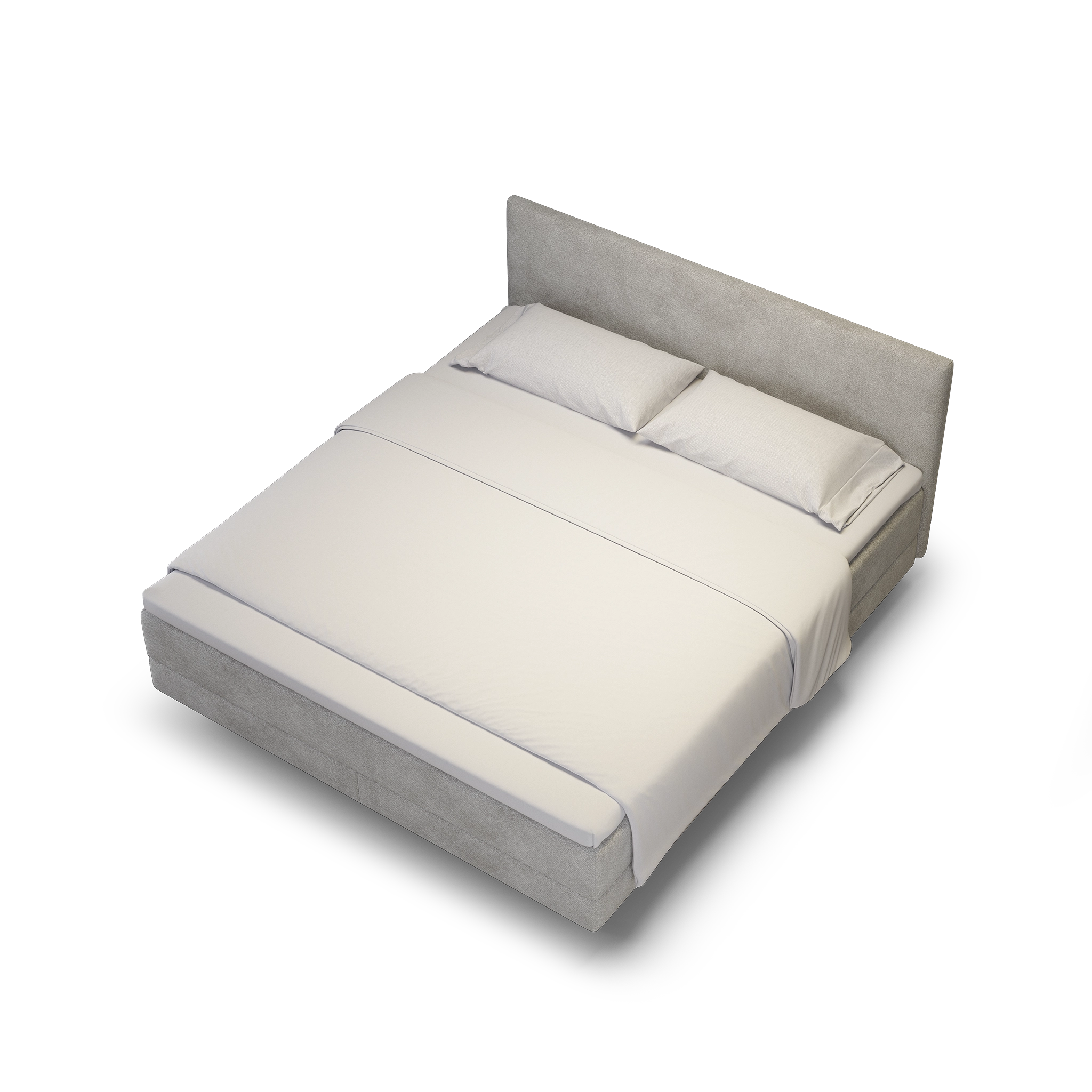 enjoy. neo | Boxspringbett classic grau
