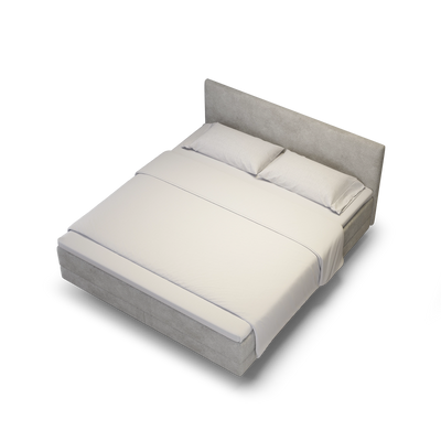 enjoy. neo | Boxspringbett classic grau