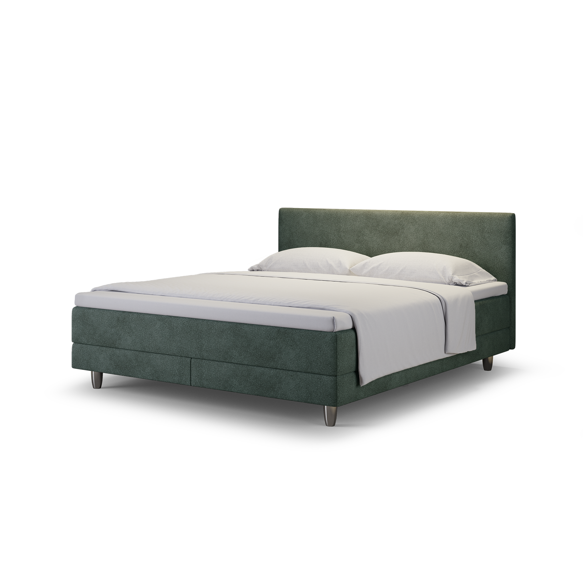 enjoy. neo | Boxspringbett classic grün
