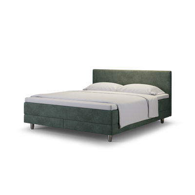 enjoy. neo | Boxspringbett classic grün