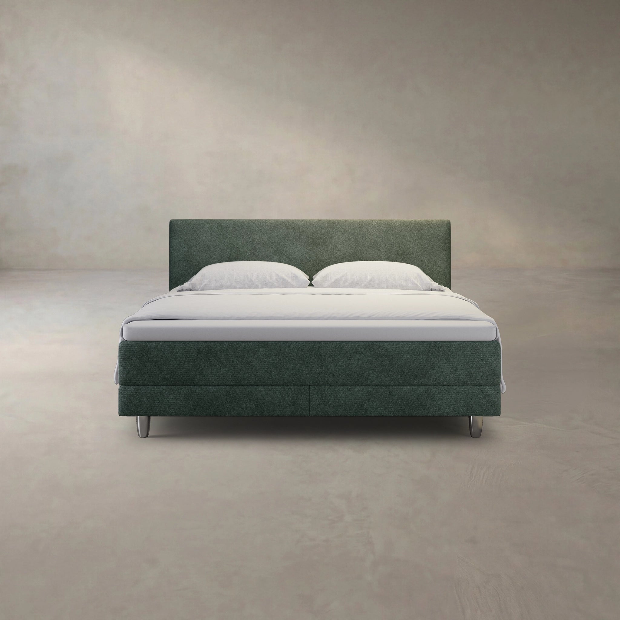 enjoy. neo | Boxspringbett classic grün