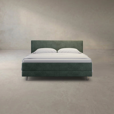 enjoy. neo | Boxspringbett classic grün