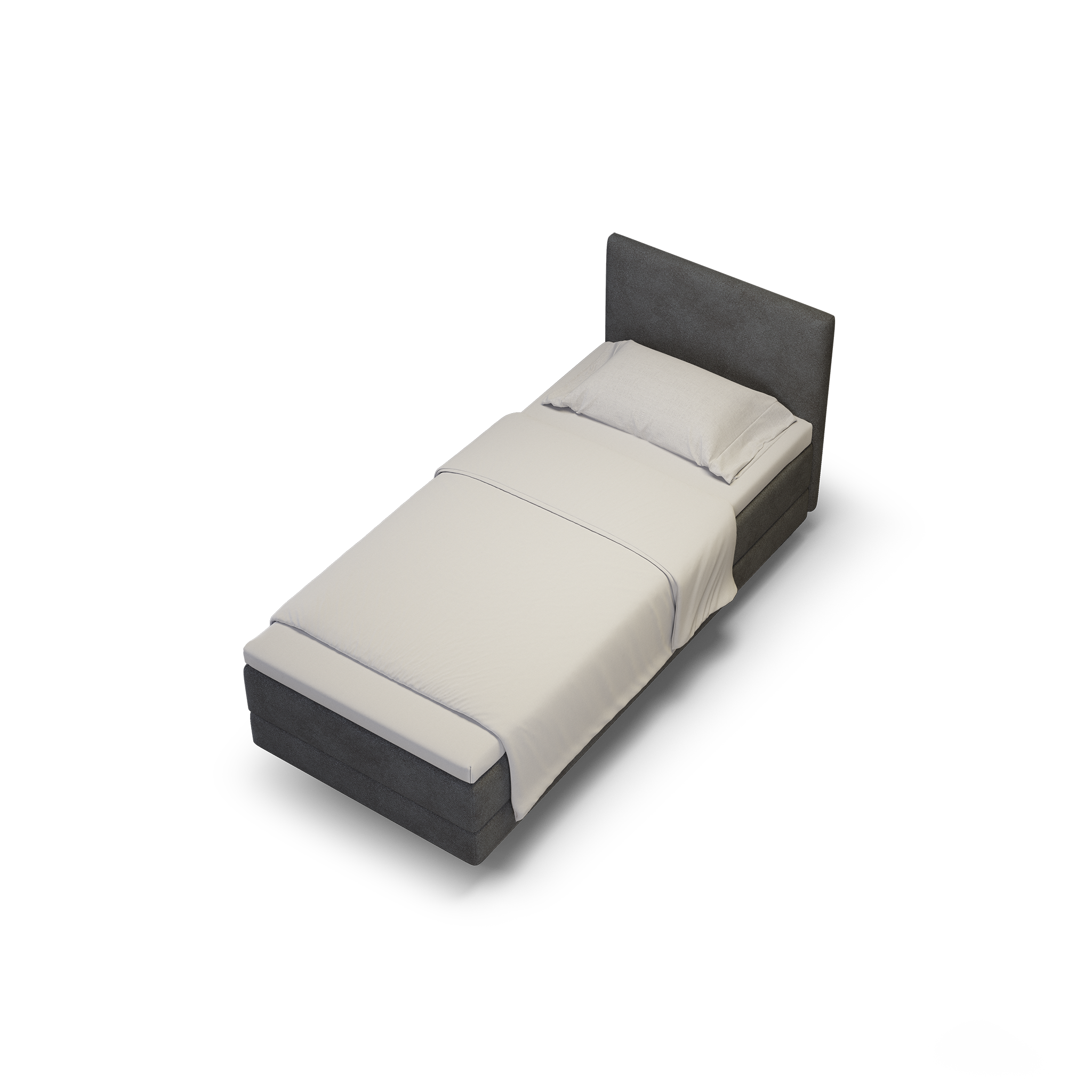 enjoy. neo | Boxspringbett classic anthrazit