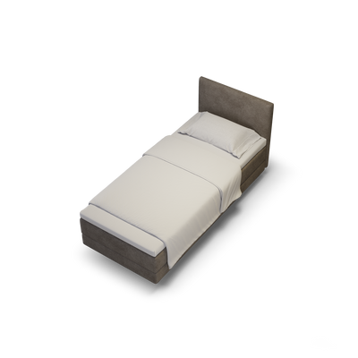 enjoy. neo | Boxspringbett classic braun